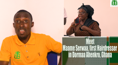 Meet Maame Serwaa first hairdresser in Dormaa Ahenkro, Ghana – Baobab Entrepreneur