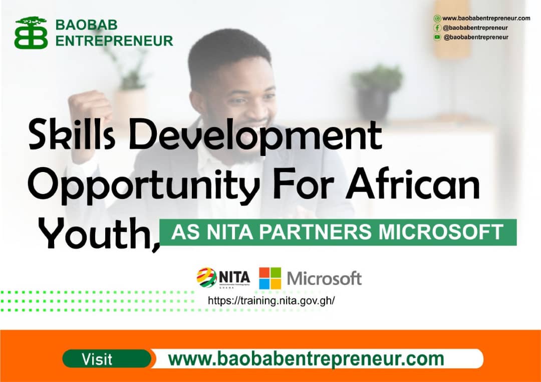 Skills Development Opportunity For African Youth, As NITA Partners Microsoft