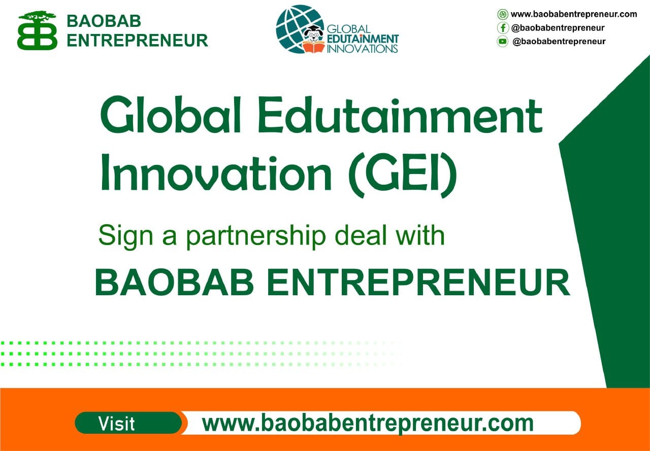 Baobab Entrepreneur partners Global Edutainment Innovations for capacity building initiatives