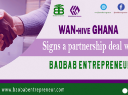 Wan-Hive signed a new partnership deal with Baobab Entrepreneur on November 25 2