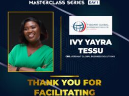 GHANA STARTUP NETWORKS ORGANIZED MASTERCLASSES TO PREPARE STARTUPS AND SMEs FOR THE FUTURE AHEAD.