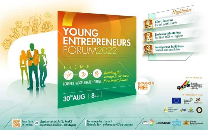 GIPC TO HOLD ITS 4TH EDITION OF YOUNG ENTREPRENEURS FORUM ON AUGUST 30TH