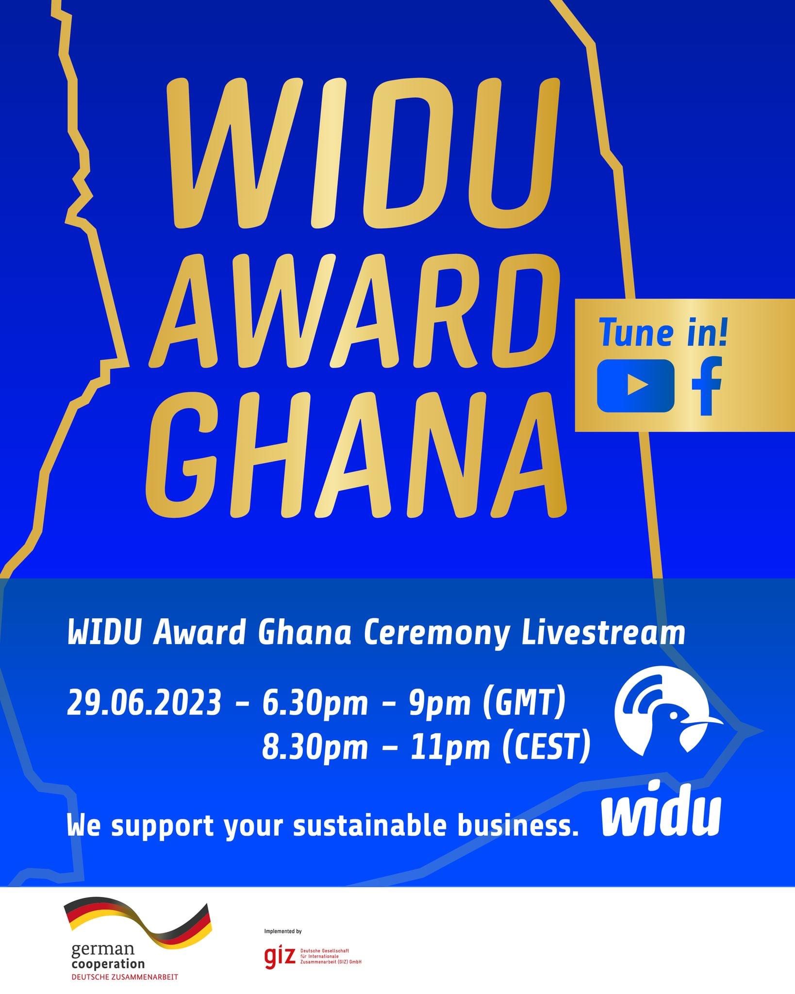 Celebrating Ghana’s Remarkable Entrepreneurs: WIDU Award Ghana 2023 Ceremony Approaches