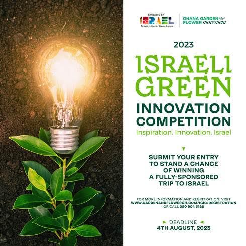 Israeli Green Innovation Competition 2023: Empowering Ghanaian Innovators for a Sustainable Future
