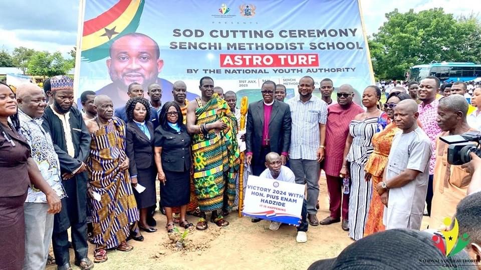 Government’s Commitment to Youth Development through Sporting Talents Unveiled in Astroturf Project