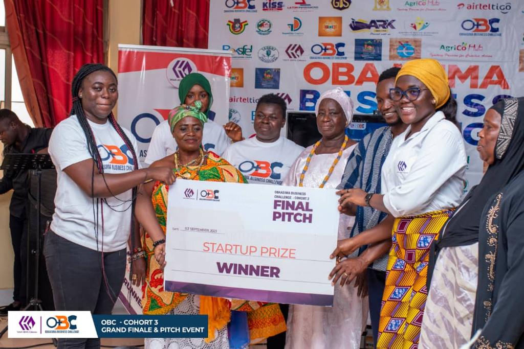 Bono Regional Minister lauds WAN-Hive Ghana at the Obasimaa Business Challenge Grand finale and Pitch event 2023