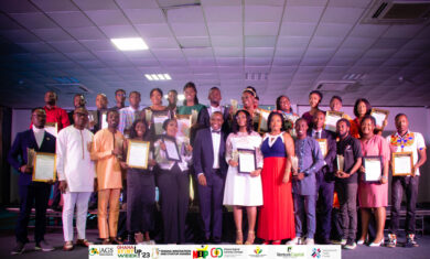 100 Startups honoured at Ghana Innovation and Startup Awards 2023.