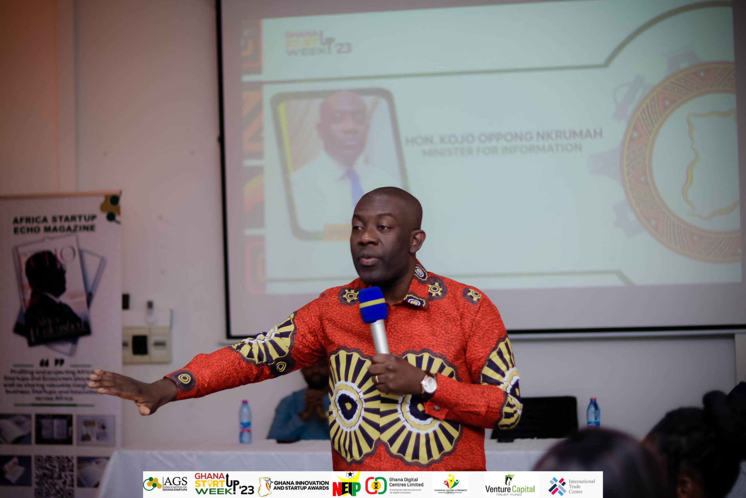 Be tenacious; Kojo Oppong Nkrumah urge Startup Entrepreneurs