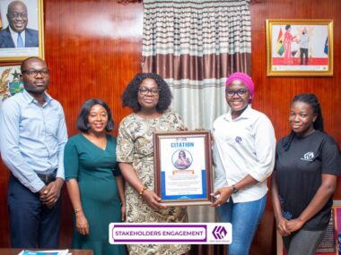 WAN-Hive Ghana Pays Courtesy Visit to Bono Regional Minister5