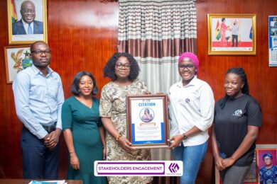 WAN-Hive Ghana Pays Courtesy Visit to Bono Regional Minister5