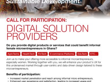 A Call for Digital Solution Providers in Ghana