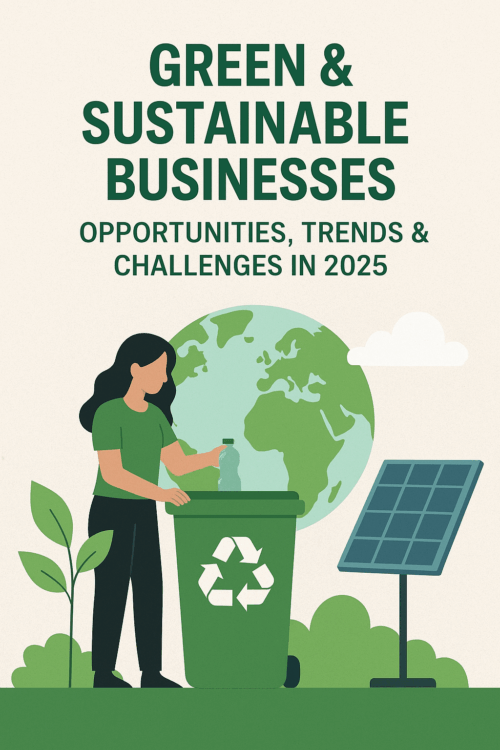 Green & Sustainable Businesses: Opportunities, Trends & Challenges in 2025