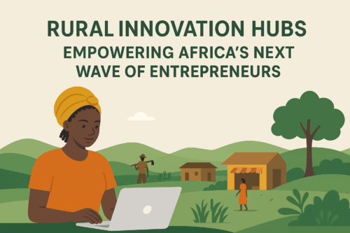 Rural Innovation Hubs: Empowering Africa’s Next Wave of Entrepreneurs