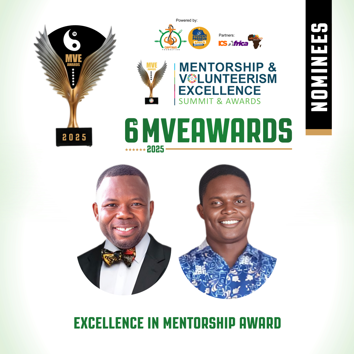 Excellence in Mentorship Award: Honoring Ghana’s Champions of Guidance at the 2025 MVE Awards