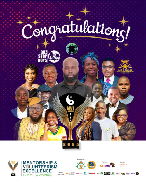 2025 MVE Awards Nominees: Celebrating Ghana’s Champions of Mentorship, Volunteerism & Social Impact