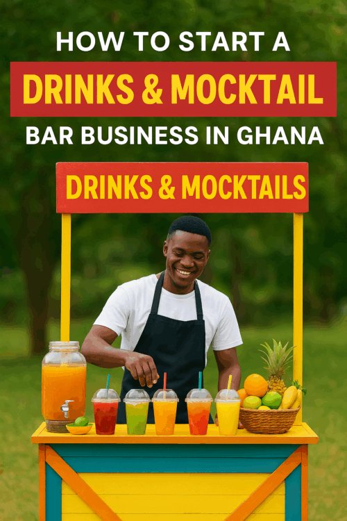 How to Start a Drinks & Mocktail Bar Business in Ghana: A Profitable Mobile Setup for December and Beyond