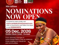 8th CenBa Africa Business Excellence Awards 2026 Opens Nominations in Ghana