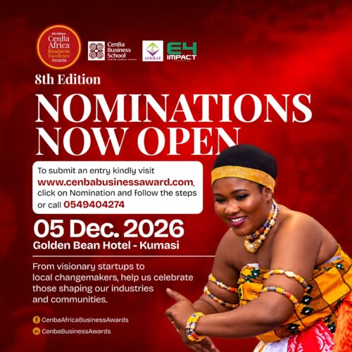 8th CenBa Africa Business Excellence Awards 2026 Opens Nominations in Ghana