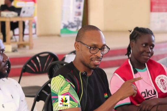 Ato Ulzen-Appiah Highlights Youth Empowerment and Talent Development at Barcamp Tema 2026