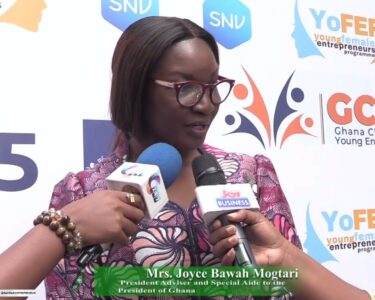 Hon. Joyce Bawah Mogtari on Young Women Entrepreneurs, Leadership and Nation Building in Ghana