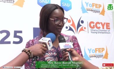 Hon. Joyce Bawah Mogtari on Young Women Entrepreneurs, Leadership and Nation Building in Ghana
